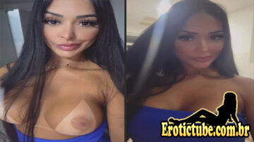 Ana Paula Oliveira exibindo tetas e rabão